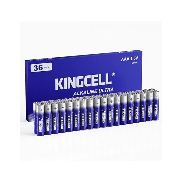 36-Pack AAA Batteries
