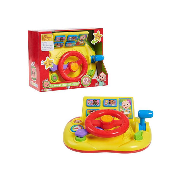 CoComelon Learning Steering Wheel with Lights and Sounds
