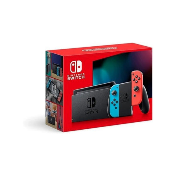 Nintendo Switch with Neon Blue and Neon Red Joy‑Con + Get a $25 Digital Credit