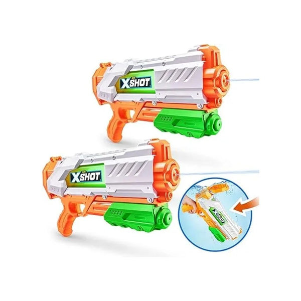 2-Pack X-Shot Water Fast-Fill Medium Water Blaster