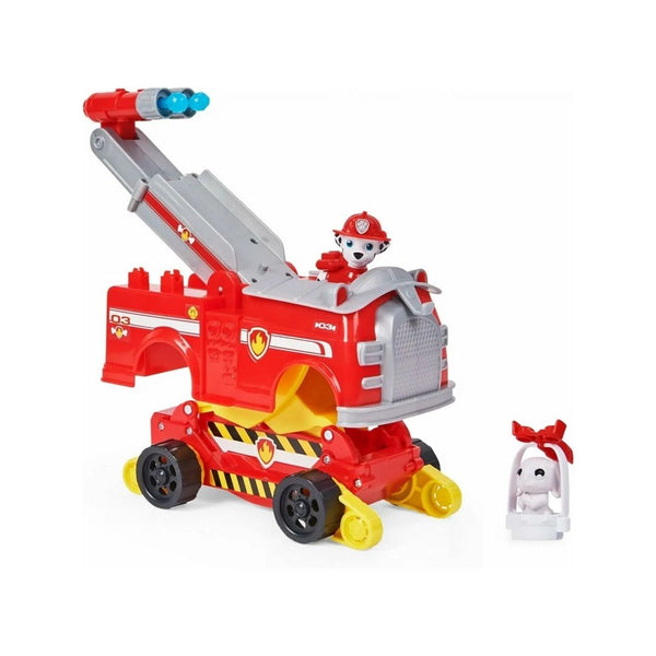 Paw Patrol Marshall Rise and Rescue Transforming Toy Car with Action Figures and Accessories