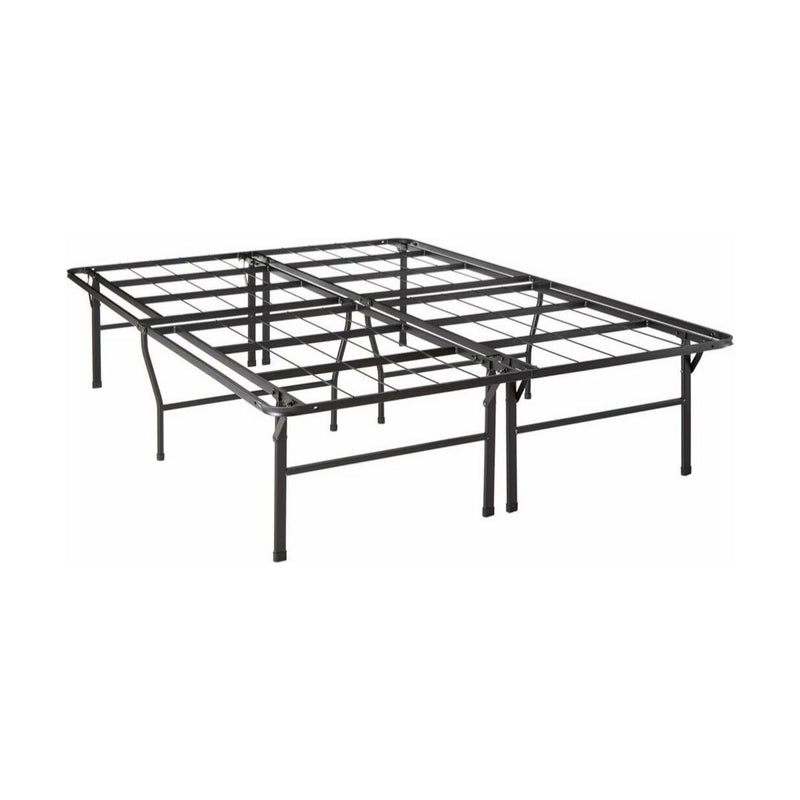 18 Inch Metal Platform Beds w/ Heavy Duty Steel Slat Mattress Foundation
