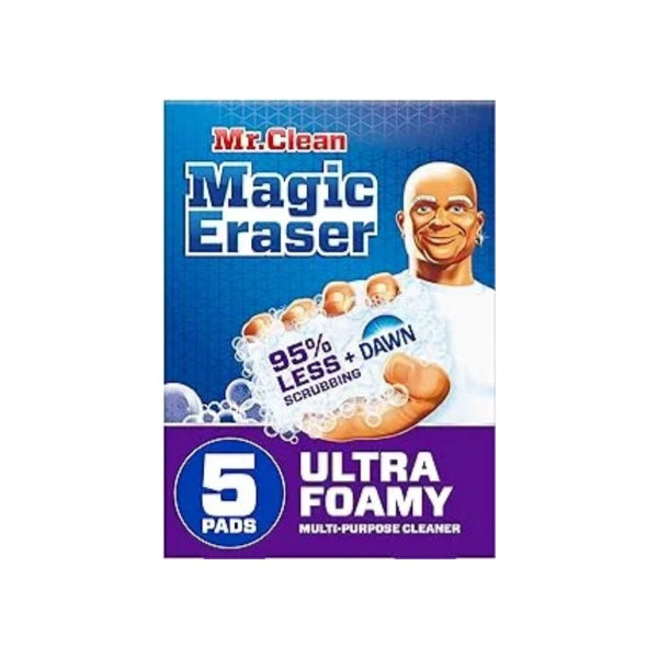5-Ct Mr. Clean Magic Eraser Ultra Foamy Multi Purpose Cleaner