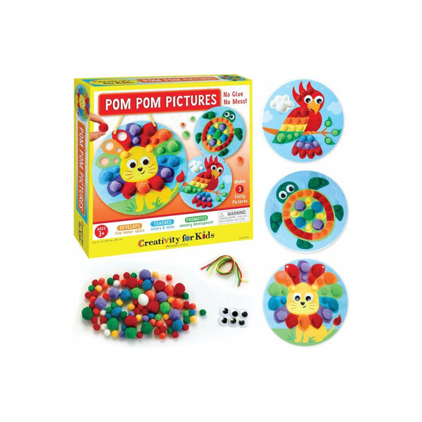 Creativity for Kids Pom Pom Pictures Arts and Crafts
