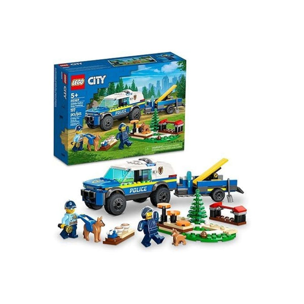 LEGO City Mobile Police Dog Training SUV Car with Trailer