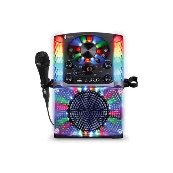 Portable Bluetooth Karaoke Machine with LED – simplexdeals