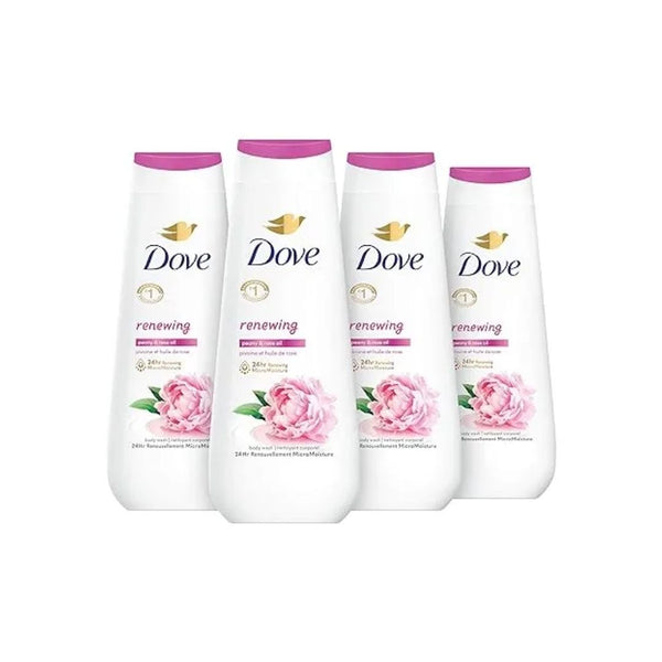 4 Bottles of Dove Body Wash