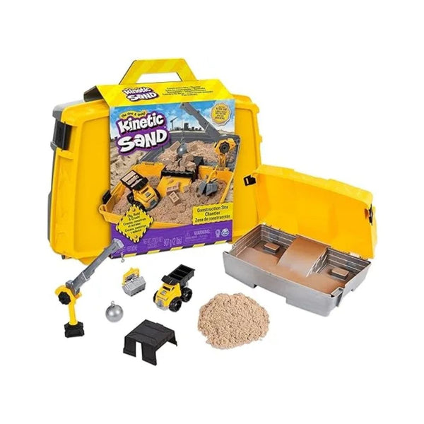 Kinetic Sand Construction Site Folding Sandbox