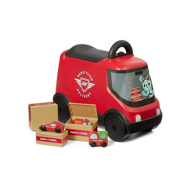 Radio Flyer Delivery Van Ride On Toy