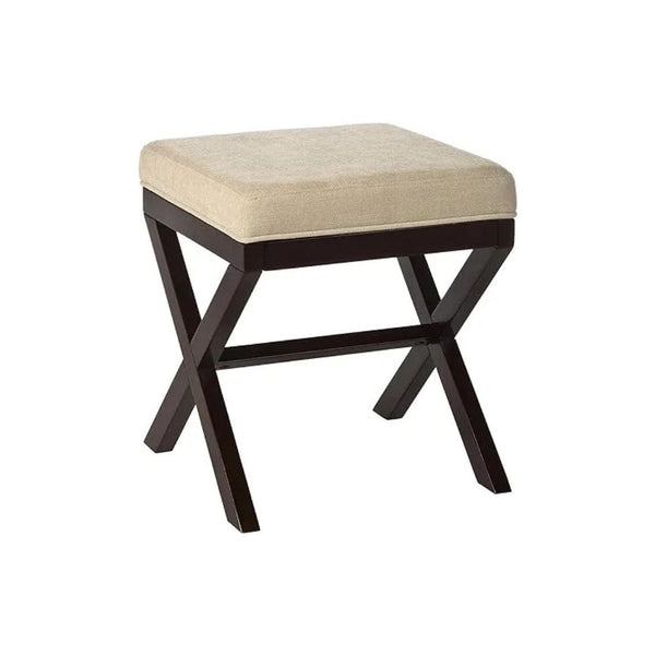Hillsdale Morgan Upholstered Backless Vanity Stool