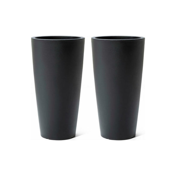 2-Pack Step2 Tremont Tall Round Large Outside Planters