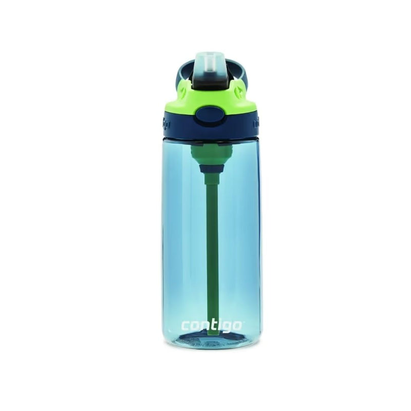 Contigo Aubrey Kids Cleanable Water Bottle with Silicone Straw and Spill-Proof Lid