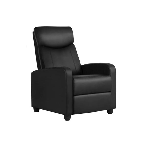 Push Back Theater Adjustable Recliner with Footrest
