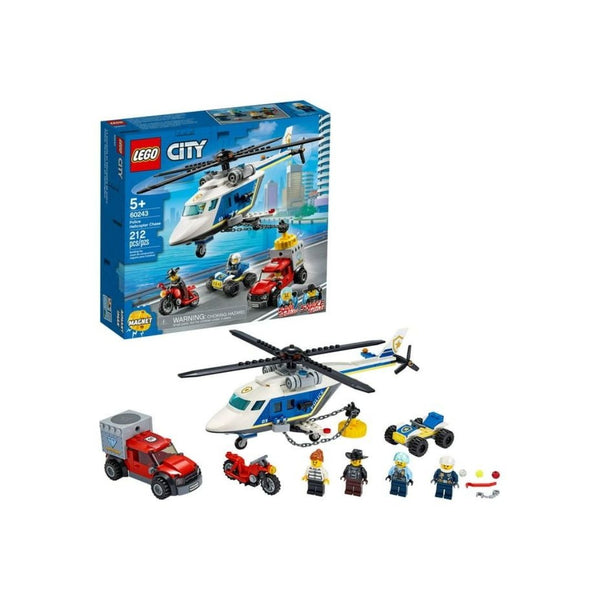 LEGO City Police Helicopter Chase Building Set