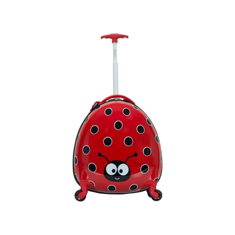Rockland Jr. Kids' My First 19-Inch Hardside Spinner Luggage, Ladybug