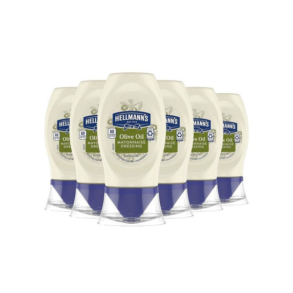 6 Pack Hellmann's Mayonnaise Dressing Condiment