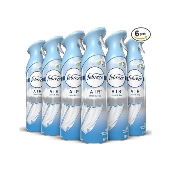 6 Bottles of Febreze AIR Effects Air Freshener