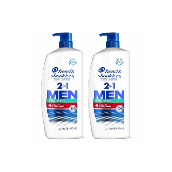 Pack of 2 Head & Shoulders 2-in-1 Dandruff Shampoo and Conditioner Set