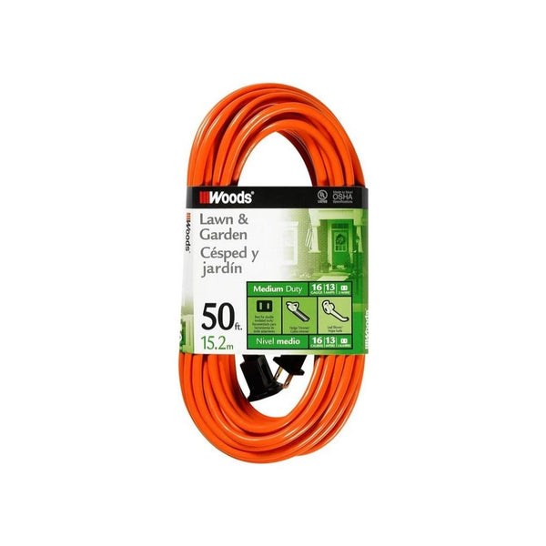 50Ft 16 Gauge Extension Cord