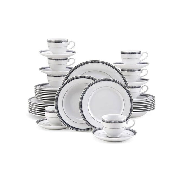 Mikasa Platinum Crown Cobalt 40-Piece Dinnerware Set