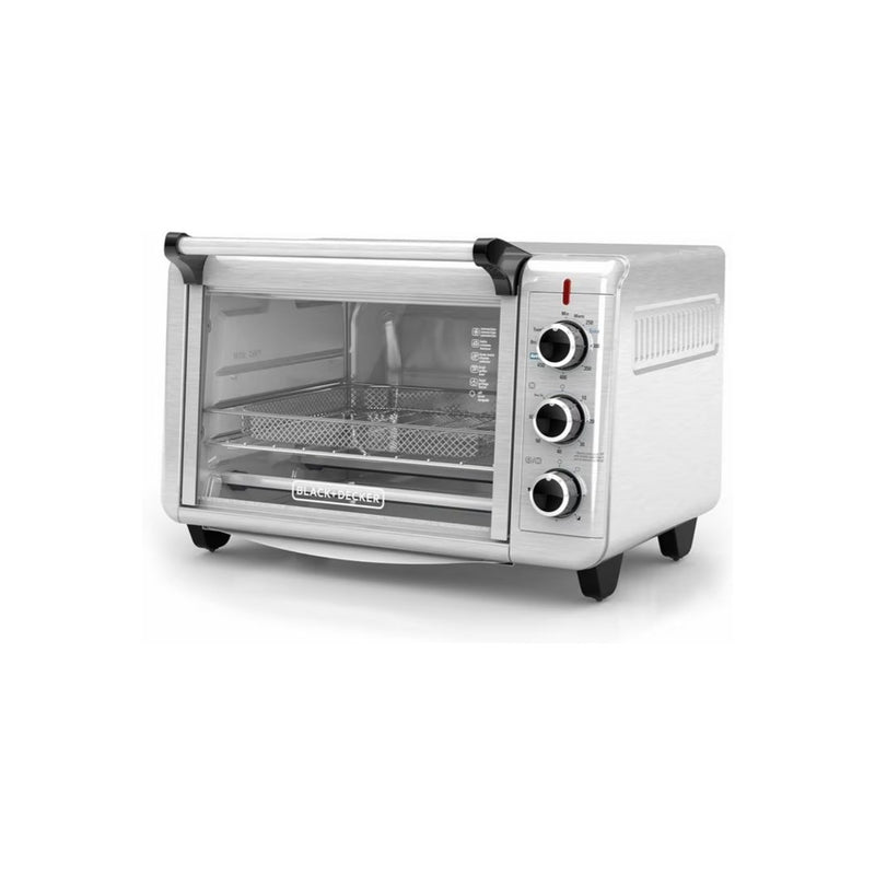 BLACK+DECKER 6-Slice Crisp ‘N Bake Air Fry Toaster Oven