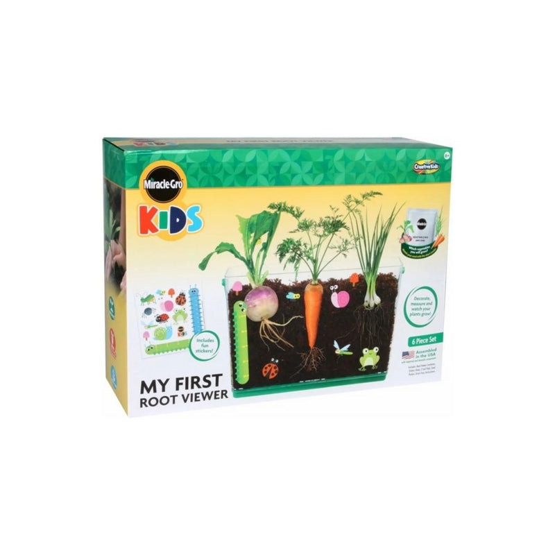 Miracle GRO My First Root Viewer- Decorate & Plant Your Own Garden