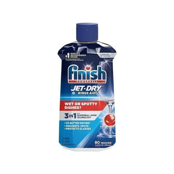 Finish Jet-Dry Rinse Aid, Dishwasher Rinse Agent & Drying Agent