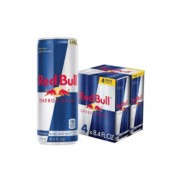 4 PackRed Bull Energy Drink, 8.4 Fl Oz Cans