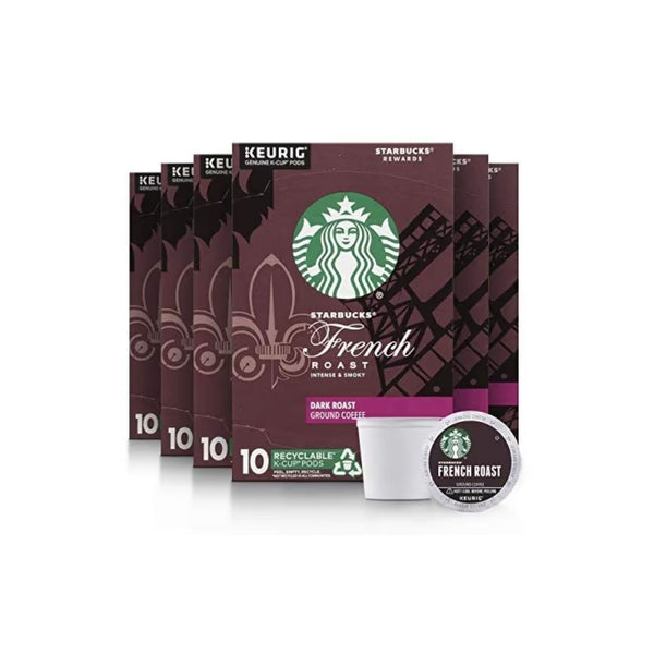 60 Pack Of Starbucks French Roast K-Cup Pods