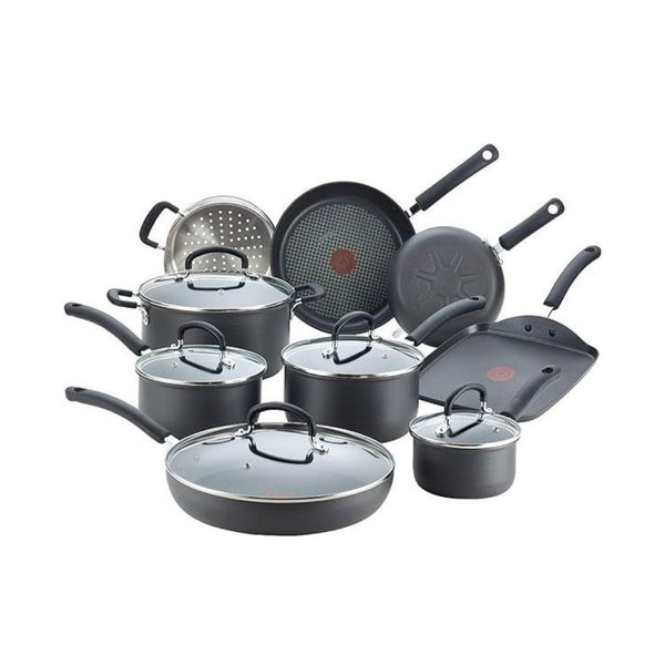 T-fal 14 PC Ultimate Hard Anodized Nonstick Cookware Set