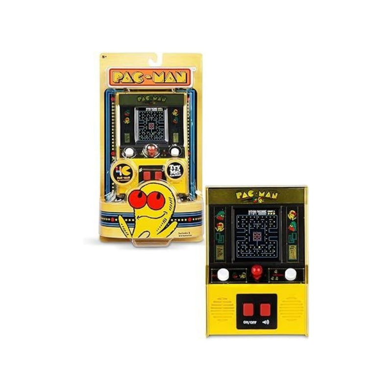 Pac-man Color Lcd Retro Mini Arcade Game, 2 Players – Simplexdeals