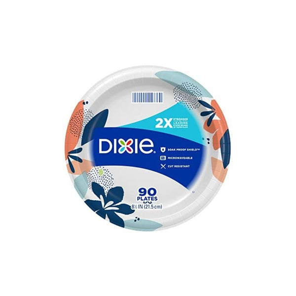 Pack Of 90 Dixie Paper Plates