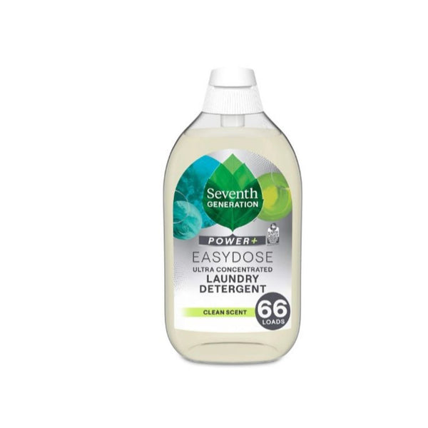 66 Loads Seventh Generation Laundry Detergent, Ultra Concentrated EasyDose, Power+ Clean Scent + Get $7 Amazon Credit!