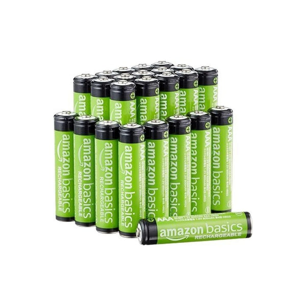 24-Pack Rechargeable AAA Batteries