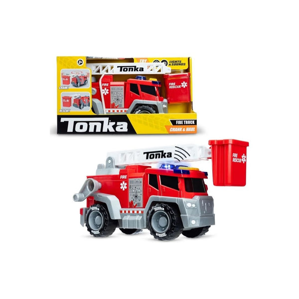 Tonka Crank and Haul Fire Truck