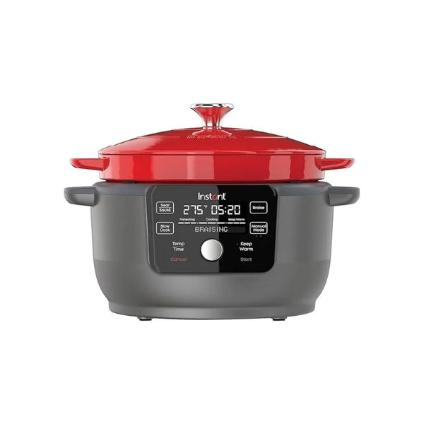 Instant 6-Quart Electric Cast Iron Dutch Oven