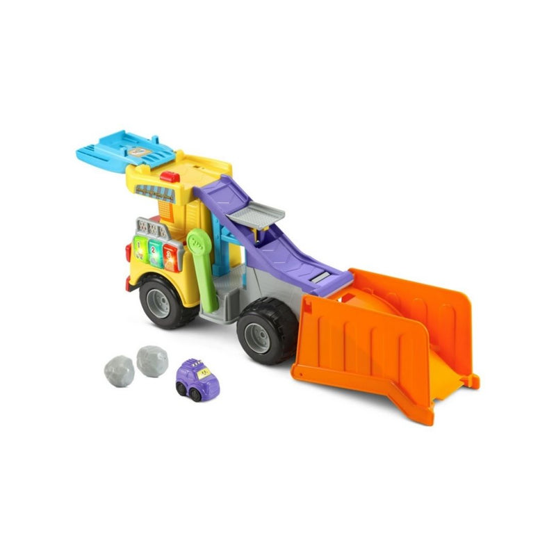 VTech Go! Go! Smart Wheels Ramp It Up Dump Truck Stunt Ramp and Car
