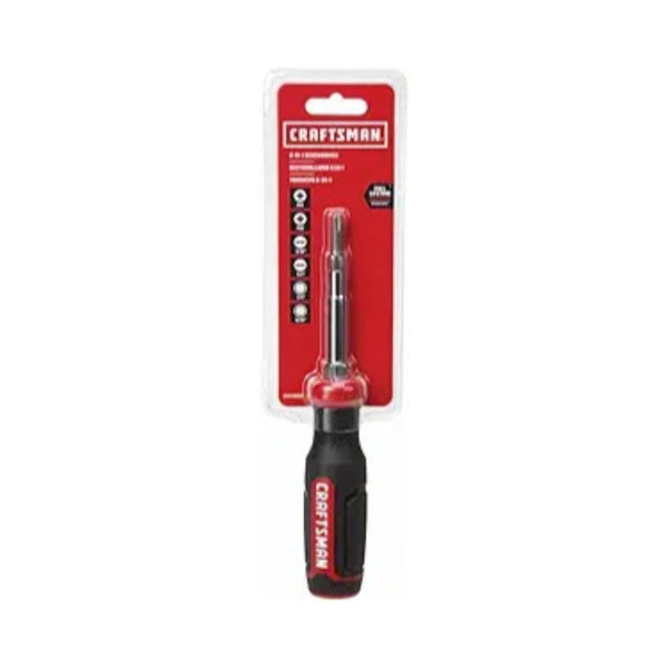 CRAFTSMAN Screwdriver with 6 Multi-Bits