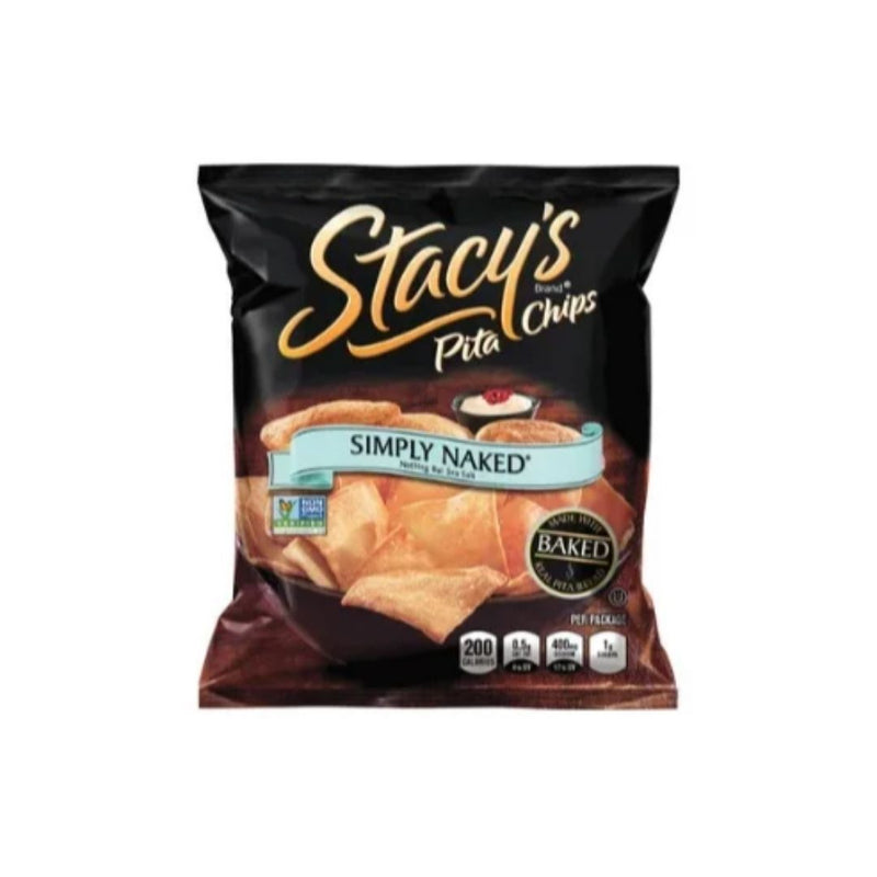 24-Pk Stacy’s Pita Chips, Simply Naked, 1.5 Ounce
