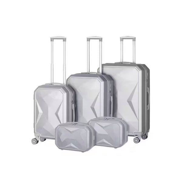 5-Piece Hikolayae Crossroad Collection Hardside Spinner Luggage