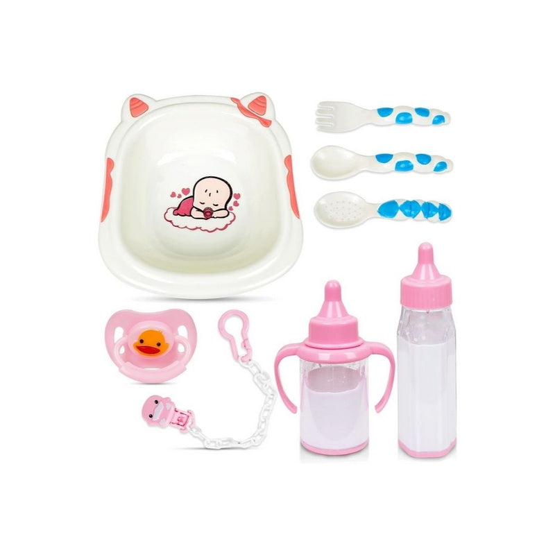 8-Piece Baby Doll Feeding Set
