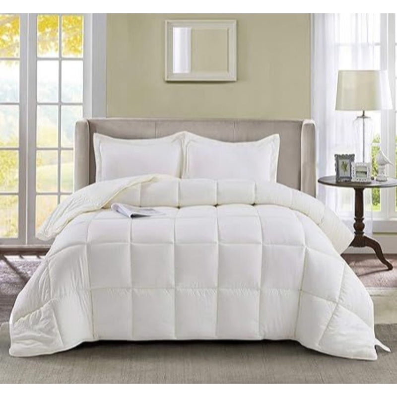 3Pc Prewashed All Season Down Alternative Comforter Duvet Insert