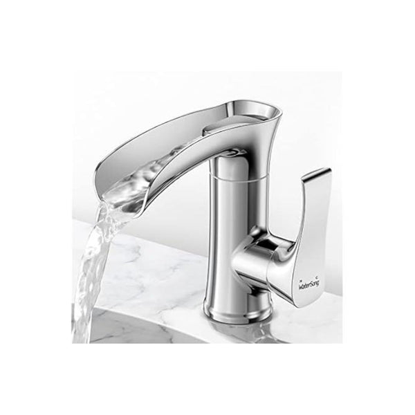 Single Handle Waterfall Bathroom Faucet