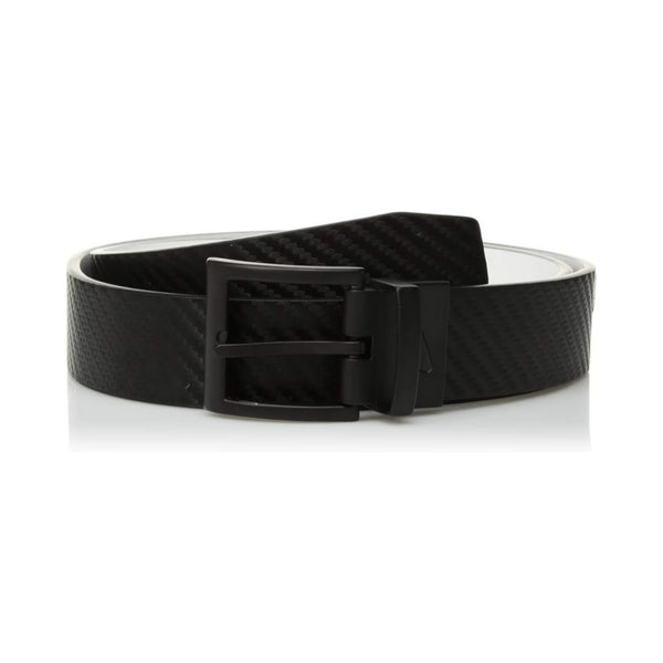 Nike Boys Carbon Fiber Texture Reversible Belt