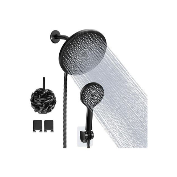 4 Modes Shower Head with Handheld Spray
