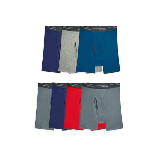 7-Pack Fruit of the Loom Men’s Coolzone Boxer Briefs