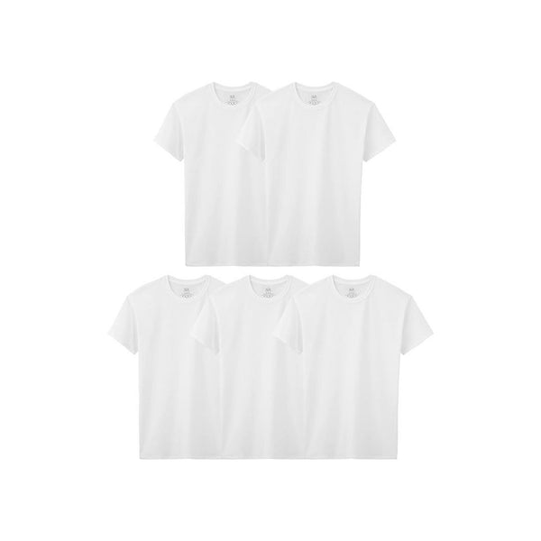5-Pack Fruit of the Loom Boys’ Eversoft Cotton Undershirts