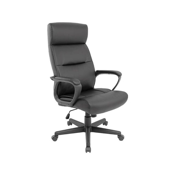 Staples Rutherford Luxura Ergonomic Faux Leather Swivel Manager Chair