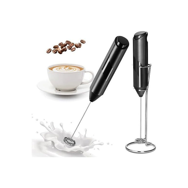 Set Of 2 Handheld Electric Milk Frothers