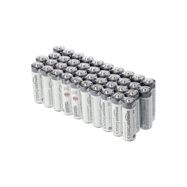 40-Pack Amazon Basics AA Alkaline Batteries